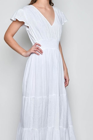 Vestido comprido - Branco - 