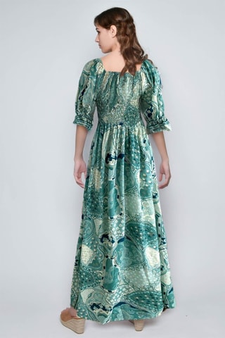 Vestido comprido - Verde - Verde