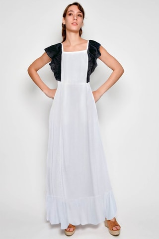 Vestido comprido - Branco - 