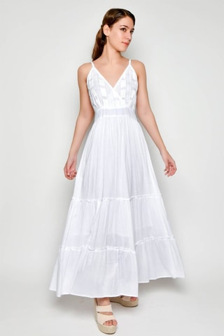 Vestido comprido - Branco - 