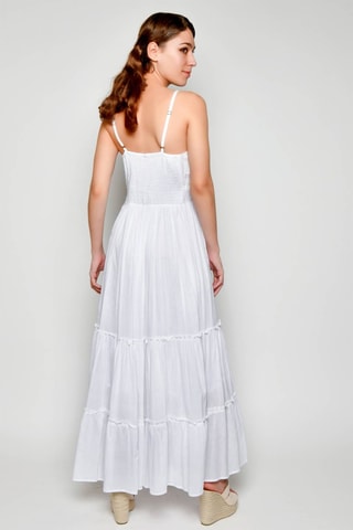 Vestido comprido - Branco - 