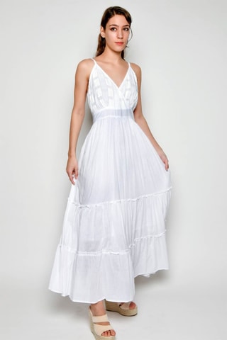 Vestido comprido - Branco - 