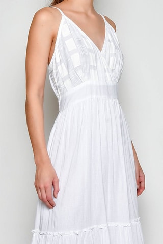 Vestido comprido - Branco - 