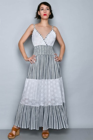 Vestido comprido 
Branco - 