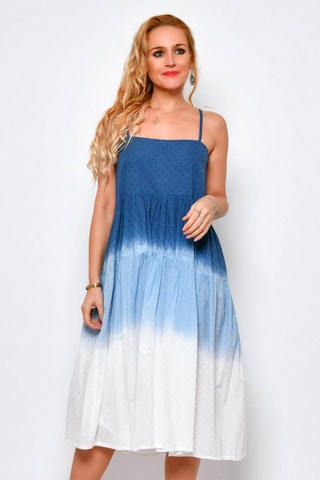 Vestido comprido 
Azul - 