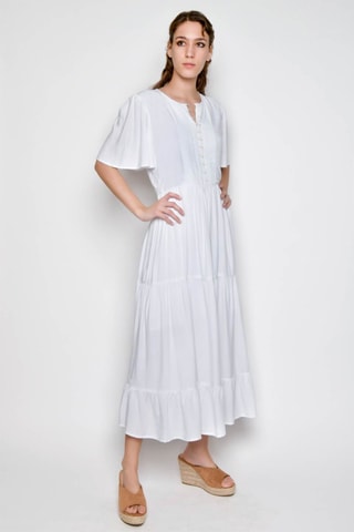 Vestido comprido - Branco - 