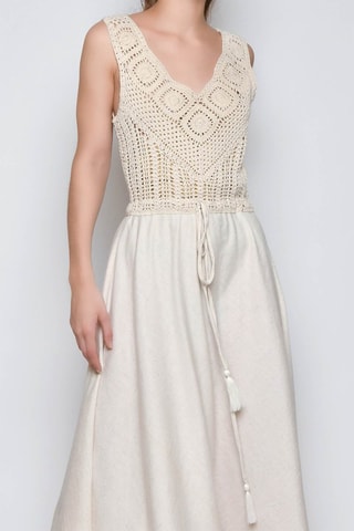 Vestido comprido - Camel - Camel