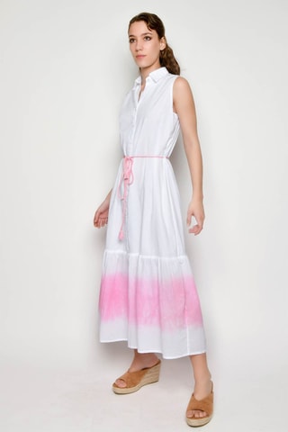 Vestido comprido - Branco -  e 