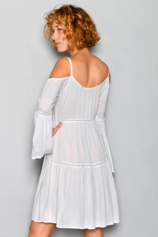 Vestido direito Branco - Branco