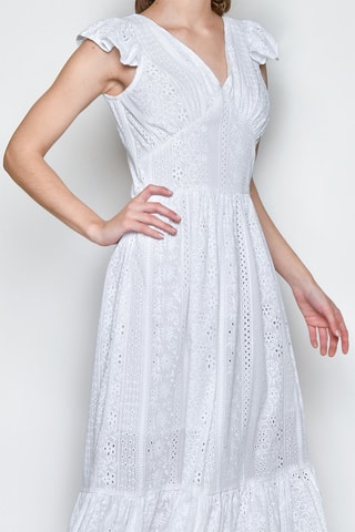 Vestido midi - Branco - 