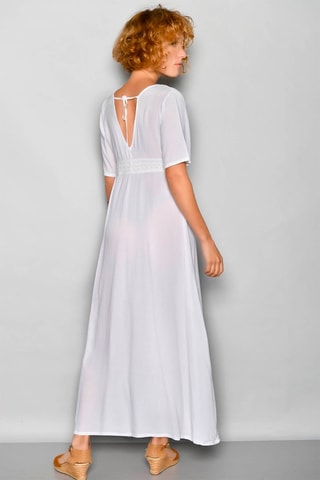 Vestido comprido Branco - Branco