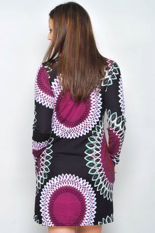 Vestido direito - Preto - Preto