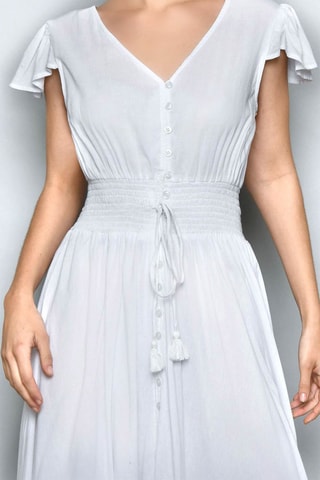 Vestido comprido 
Branco - 