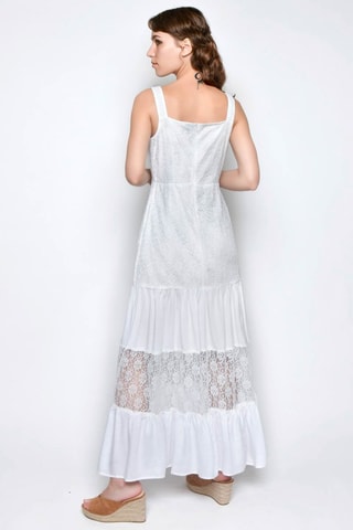 Vestido comprido - Branco - 