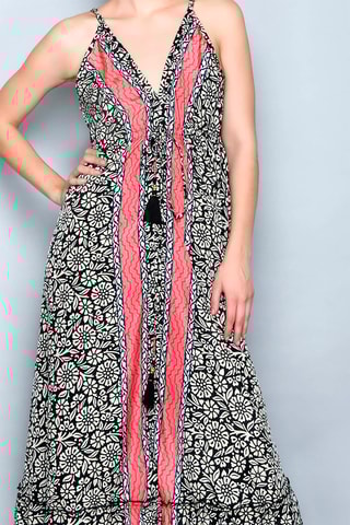 Vestido comprido Multicolor - 