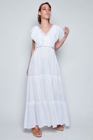 Vestido comprido - Branco - 