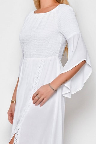 Vestido comprido 
Branco - 