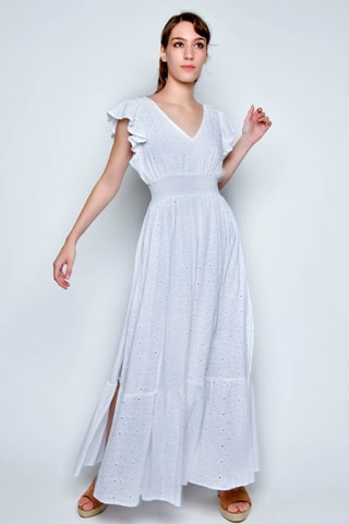 Vestido comprido - Branco - 