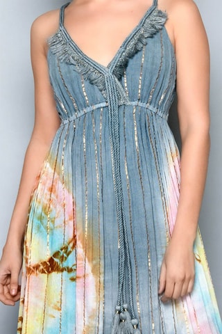 Vestido comprido 
Azul - 