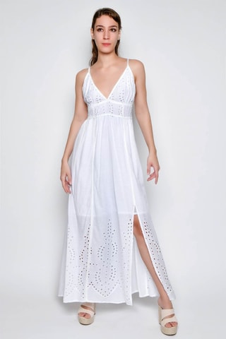 Vestido comprido - Branco - 