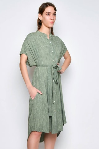 Vestido-camisa - Verde - 