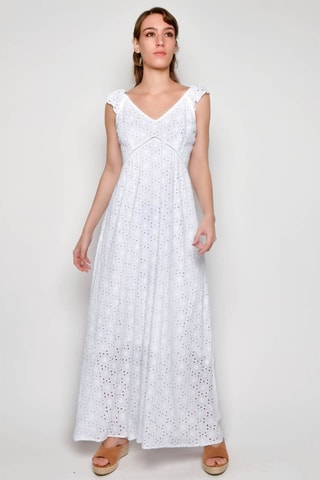 Vestido comprido - Branco - 