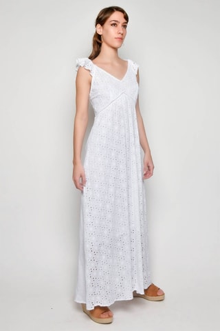 Vestido comprido - Branco - 