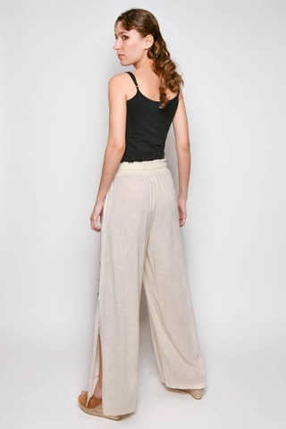 Calças - Bege - 