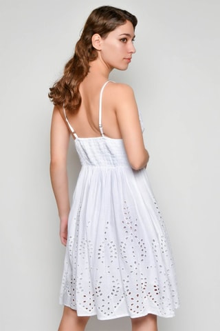 Vestido estilo patinadora - Branco - 