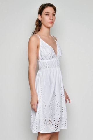 Vestido estilo patinadora - Branco - 