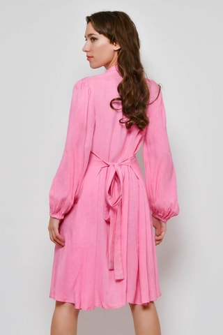 Vestido-camisa Rosa - 