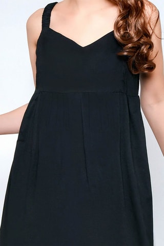 Vestido comprido 
Preto - 