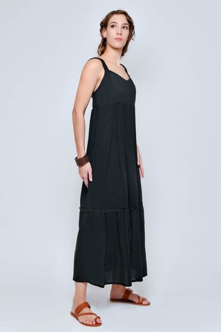 Vestido comprido 
Preto - 