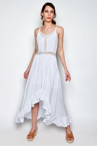Vestido comprido - Branco - 