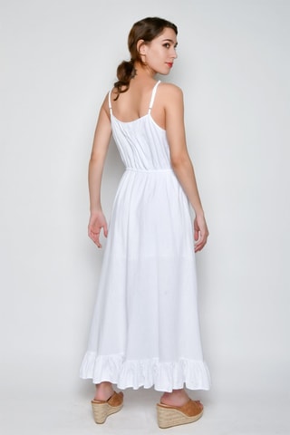 Vestido comprido - Branco - 