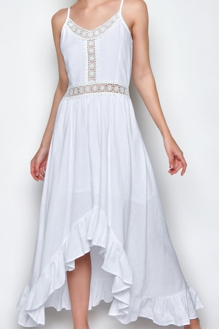 Vestido comprido - Branco - 