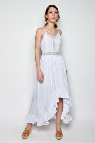 Vestido comprido - Branco - 