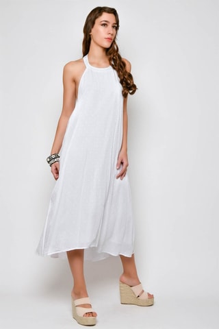 Vestido comprido 
Branco - 
