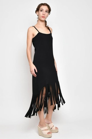 Vestido comprido 
Preto - 