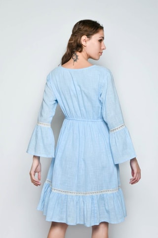 Vestido estilo patinadora - Azul - 