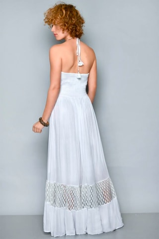 Vestido comprido Branco - Branco
