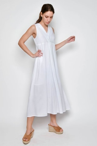 Vestido comprido - Branco - 