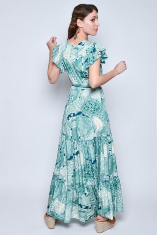 Vestido comprido - Verde - Verde