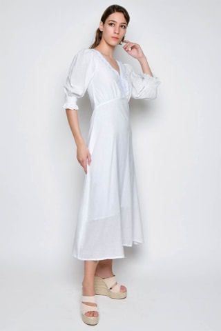 Vestido comprido - Branco - 