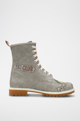 Stivaletti in pelle vegan Titi Titi e Grosminet Looney Tunes  - Multicolore