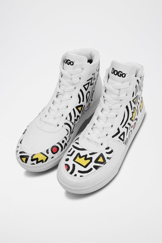 Sneakers alte Abstract Outline  - Multicolore