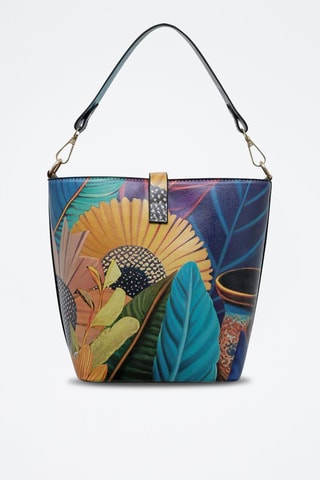 Borsa a spalla Blooming Dog  - Multicolore