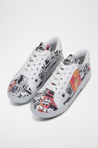 Sneakers in pelle vegan Ace  - Multicolore