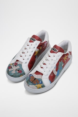 Sneakers in pelle vegan Ace  - Multicolore