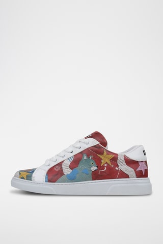 Sneakers in pelle vegan Ace  - Multicolore